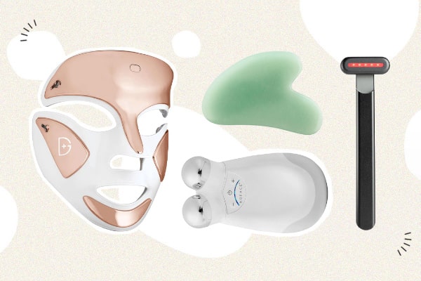 دستگاه مراقبت از پوست خانگی | ماسک LED جوانساز صورت نیلای