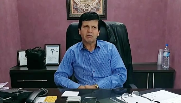دکتر محمد ابراهیم فریدون پور شیراز | خرید ماسک نوری LED جوان کننده پوست نیلای